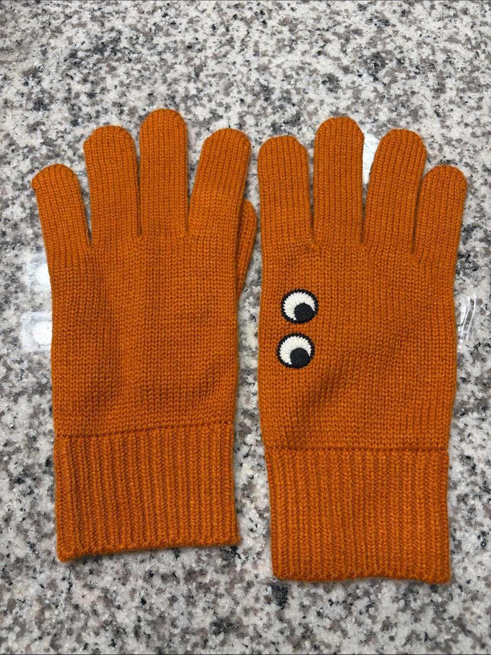 UNIQLO x ANYA HINDMARCH knit gloves unisex new